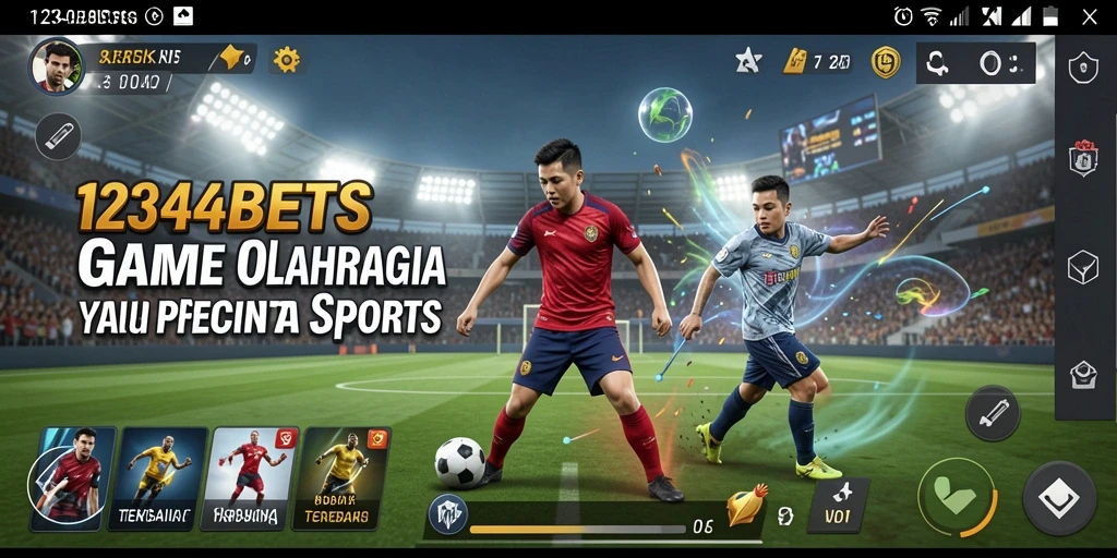 Tampilan gameplay saat bertaruh di 1234BETS dengan berbagai pilihan olahraga.