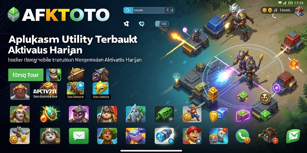 Tampilan antarmuka AFKTOTO yang sederhana dan fungsional.