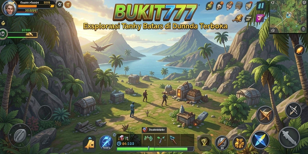 Tangkapan layar BUKIT777 menampilkan gameplay Open World yang menarik.