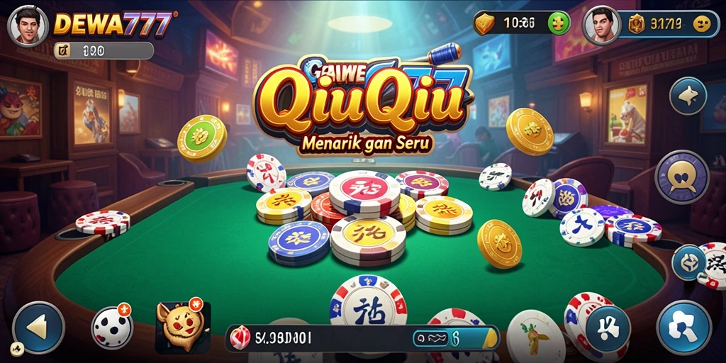 Gameplay seru QiuQiu di DEWA777 yang mendebarkan.