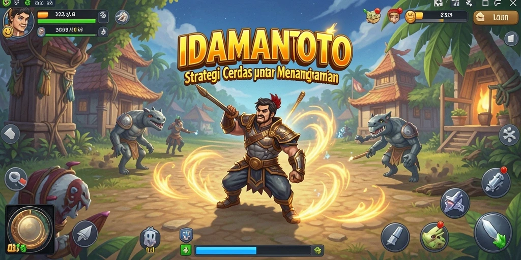 Tangkapan layar IDAMANTOTO menampilkan gameplay strategi yang mendebarkan.