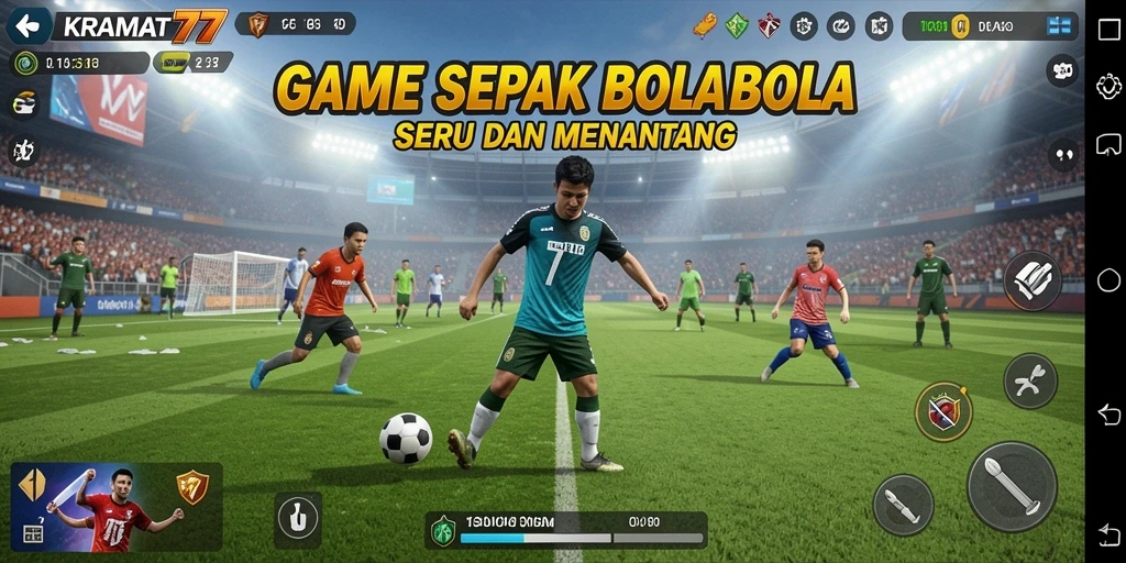 Tampilan gameplay KRAMAT77 yang dinamis dan menarik.