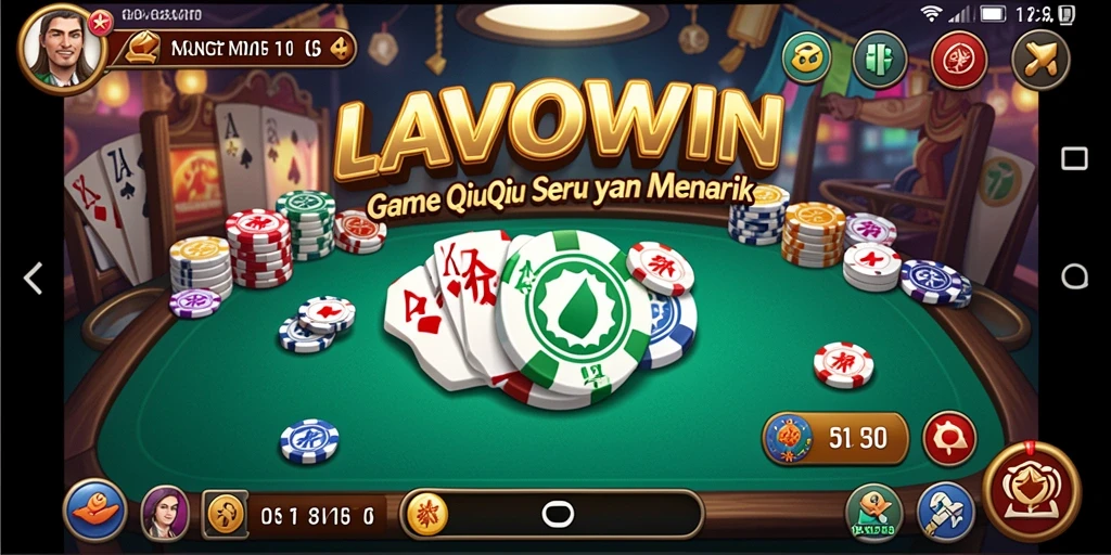 Menampilkan gameplay QiuQiu yang seru dan menarik.