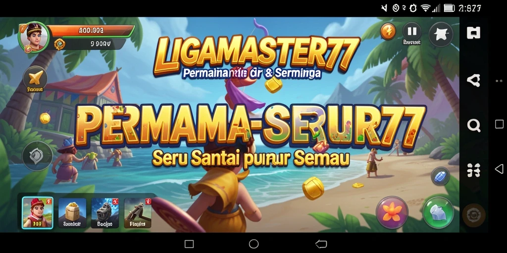 Gameplay LIGAMASTER77 yang seru dan menarik.