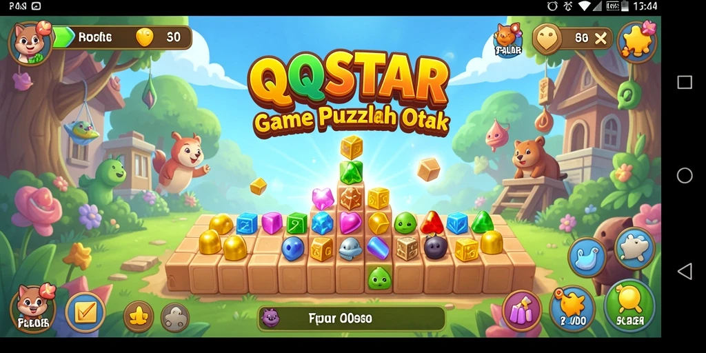 Gameplay seru dan menchallenging di QQSTAR.