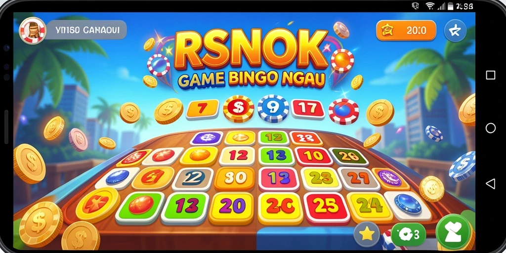Tangkapan layar gameplay menampilkan suasana seru Bingo.