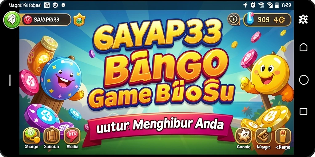 Gameplay Bingo yang penuh warna dan mendebarkan di SAYAP33.
