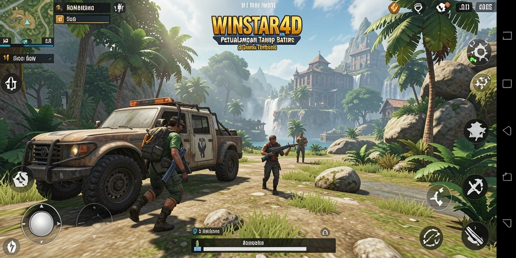 Tangkapan layar menunjukkan gameplay mendalam di dunia terbuka.